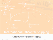 Tablet Screenshot of directhelicopter.com